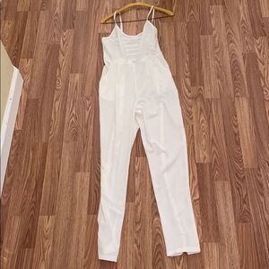 White Missguided Jumpsuit US size 6 / UK size 10